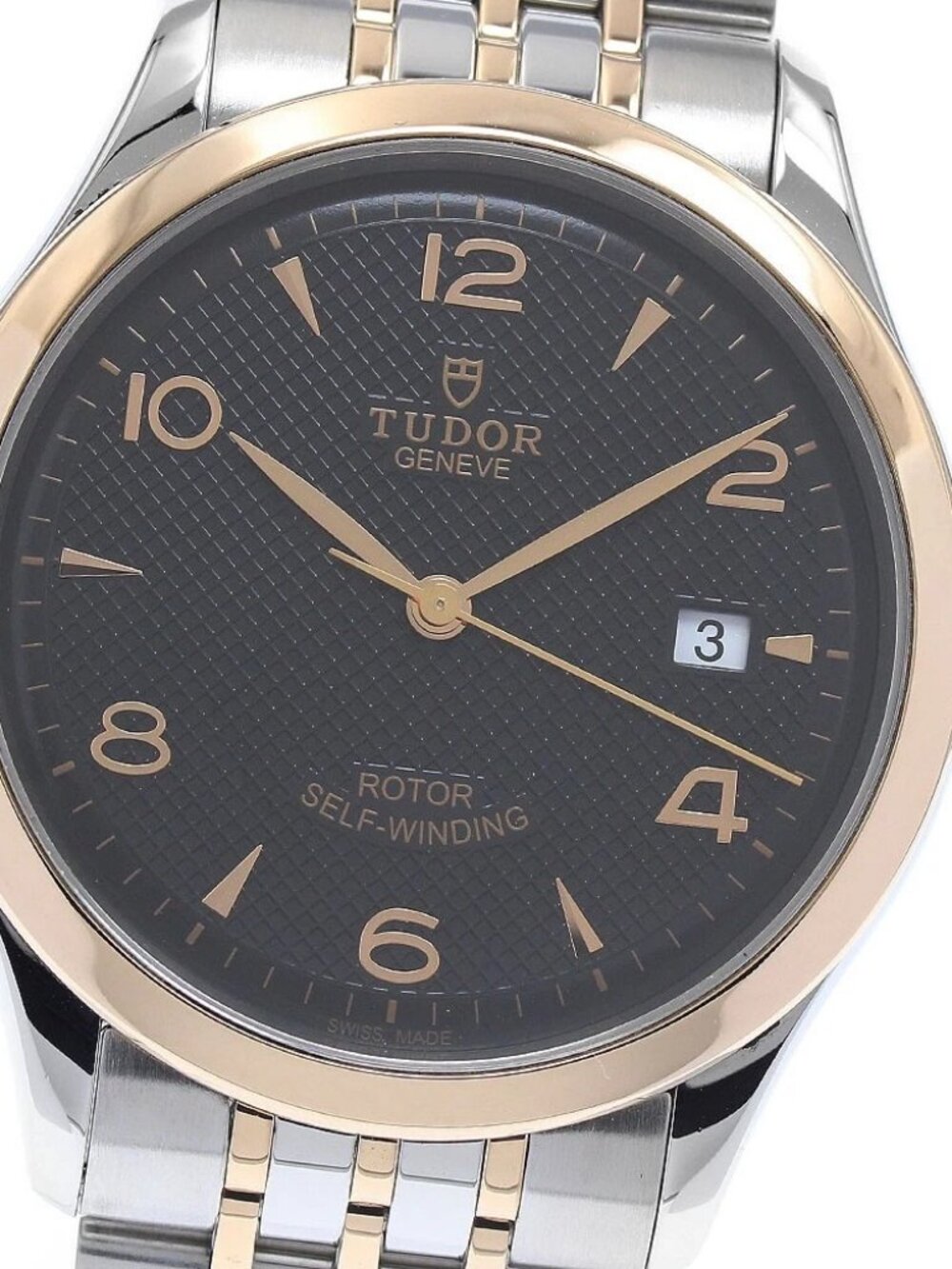 TUDOR 1926 91551 Date black Dial Automatic Men's Watch_